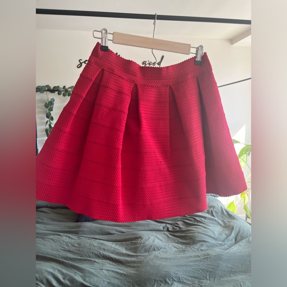 Red Express Skirt - Size M